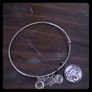 Alex and Ani Gold Elephant Bracelet